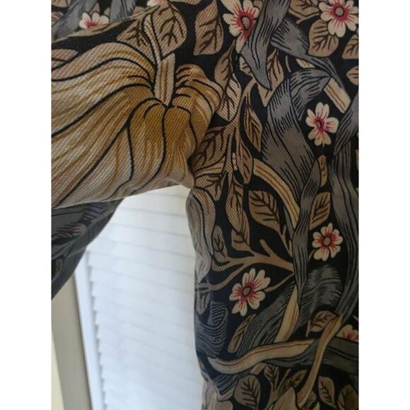 Morris & Co. x H&M Women’s Floral Pants Size 6 Arts & Crafts Inspired Print - Picture 5 of 11